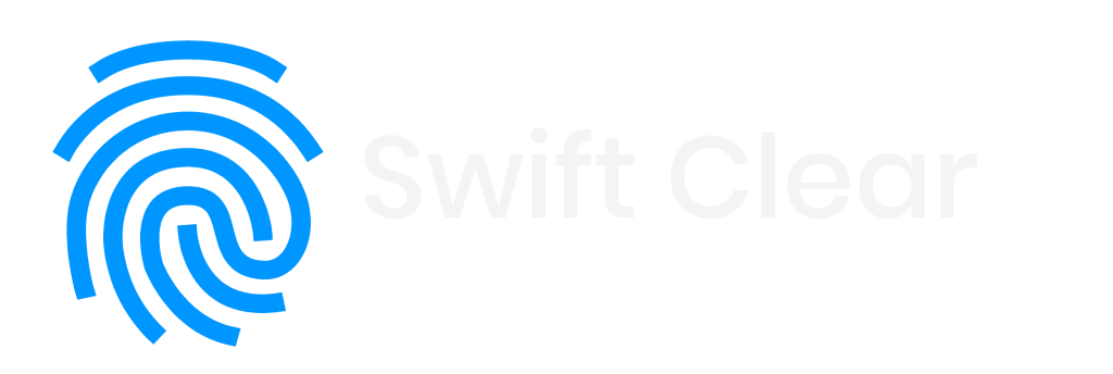 Swift Clear logo (white)